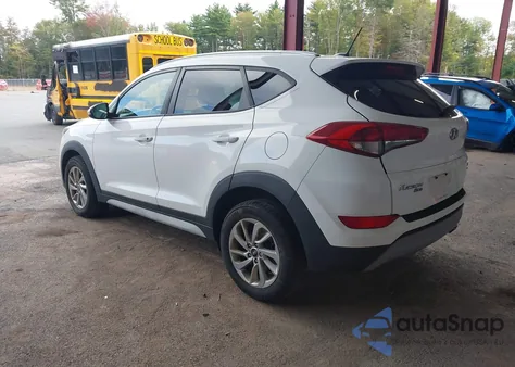 2017 Hyundai Tucson Eco из США, поврежденный, VIN KM8J3CA25HU383818